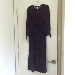 Reformation Blue Midi Dress